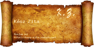 Kész Zita névjegykártya